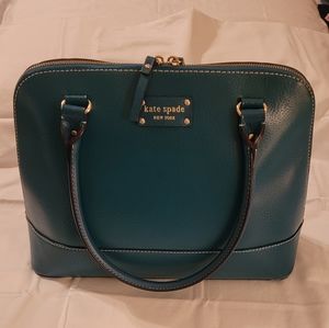 Kate Spade Large Rachelle Wellesley Purse, NWT, Peacock